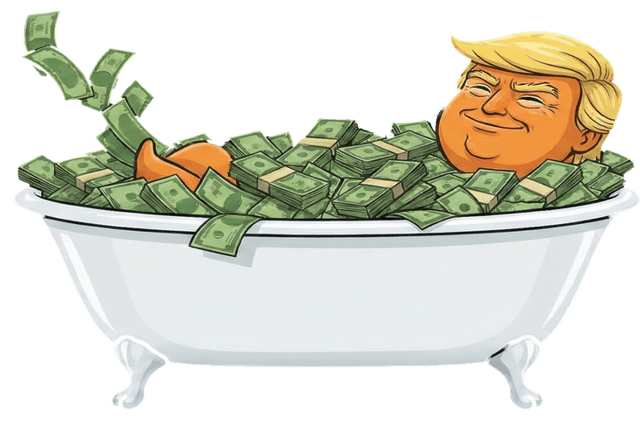 Trump in Bathtub
